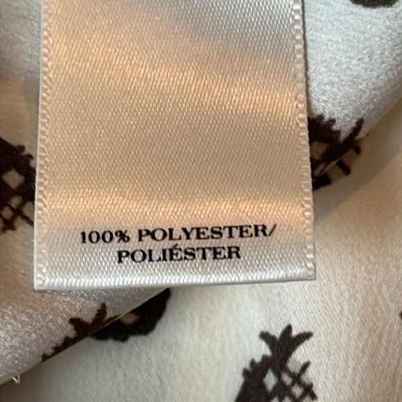 🍍ANN TAYLOR PINEAPPLE SHORT SLEEVE SCOOP NECK TOP SIZE EXTRA SMALL PETITE🍍 - Picture 15 of 16